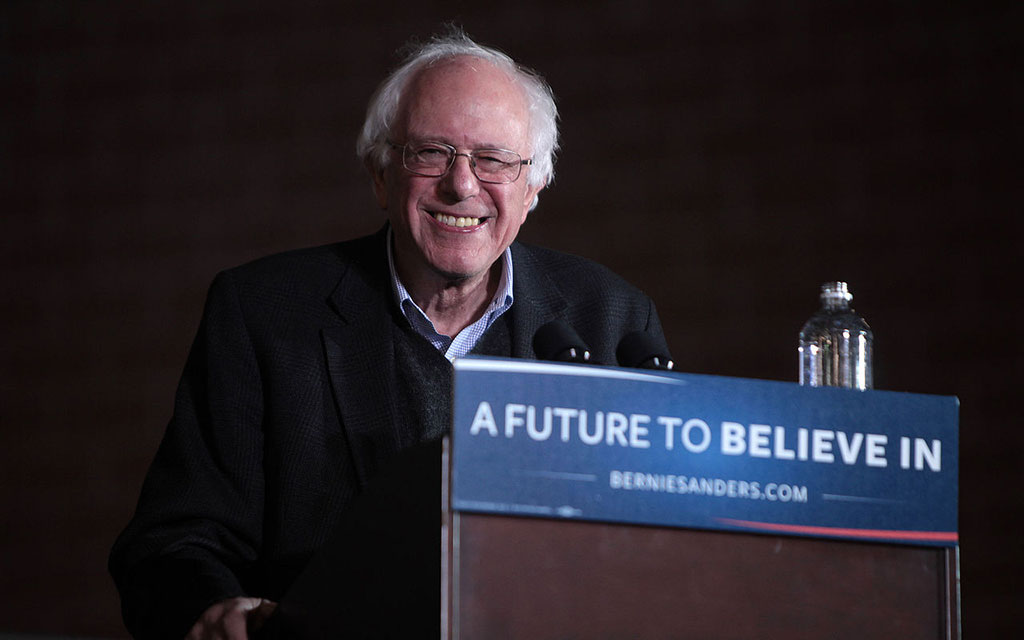 Bernie Sanders in January 2016 by Gage Skidmore